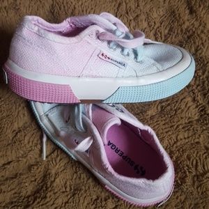 Worn Once Superga dip dyed Shoes Girls 25 8